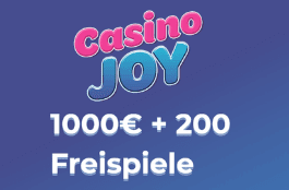 casino joy DE 1000 euro bonus und 200 spins