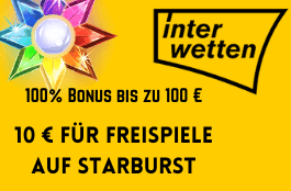 interwetten DE 100 euro bonus