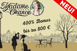 madame chance bis zu 800 euro bonus