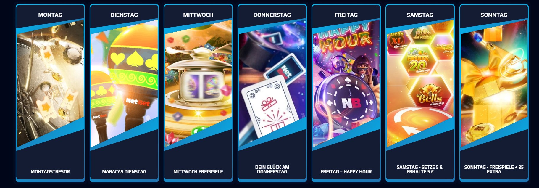 NetBet Arten von -Boni